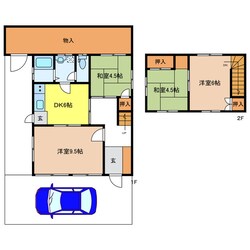 大野町戸建ての物件間取画像